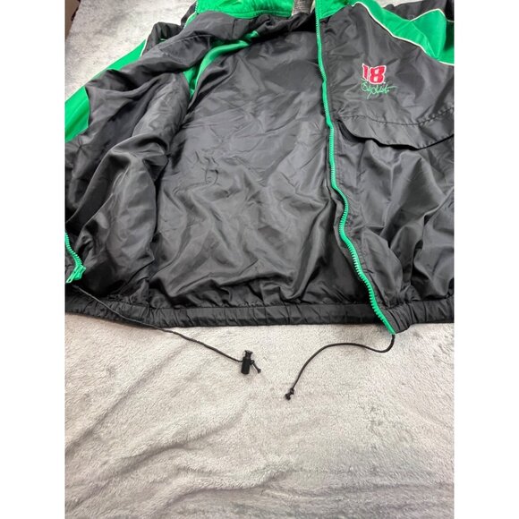 Vintage NASCAR Bobby Labonte Jacket Mens XL Winners Circle Windbreaker 18 Racing - Picture 6 of 14